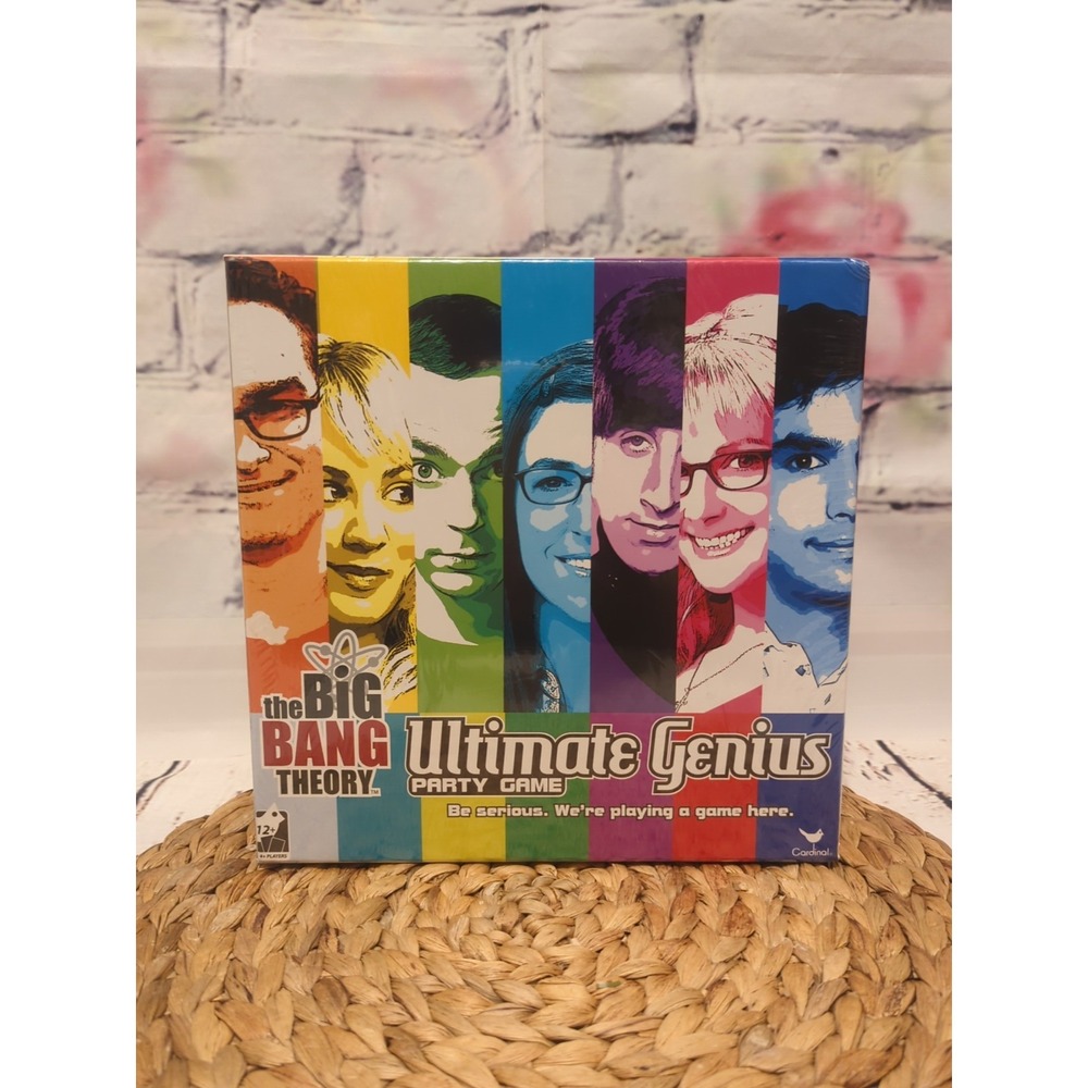 The BIG BANG THEORY Ultimate Genius Party Game  Cardinal (Age 12+, 4+ Plyrs) NIB
